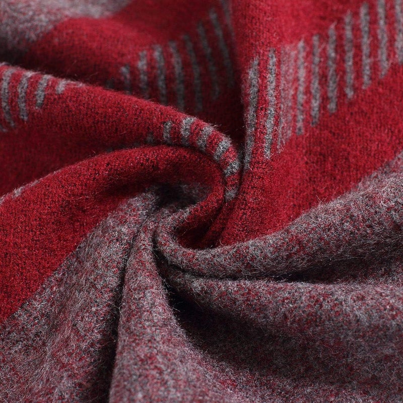 FULLRON Store Men Winter Scarf Soft Warm Long Cashmere Feel Scarves - Image 5